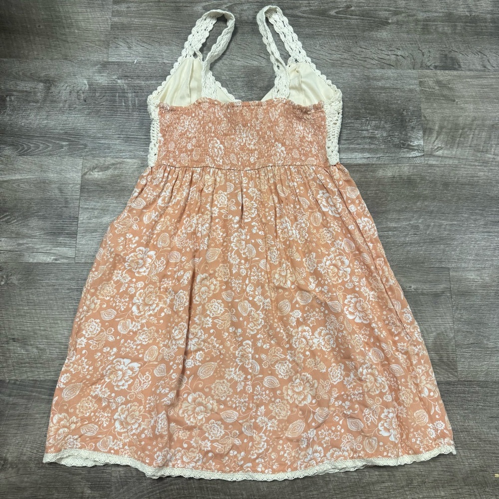 Japna Crochet Top Summer Dress Size Medium 100% Cotton - Picture 7 of 7